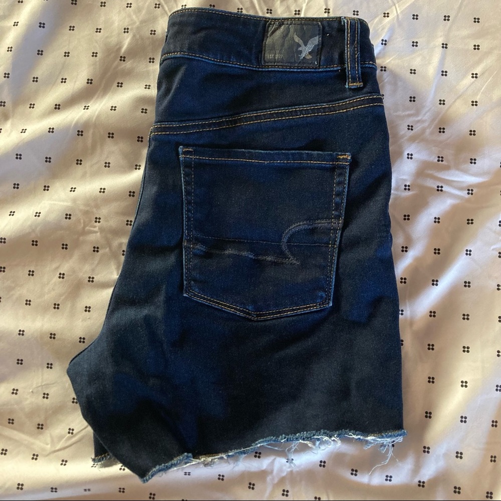 American Eagle high rise demin shorts